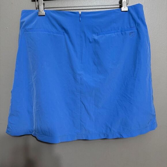 Tory Burch Tory Sport blue pleated skirt size XL - Picture 3 of 8